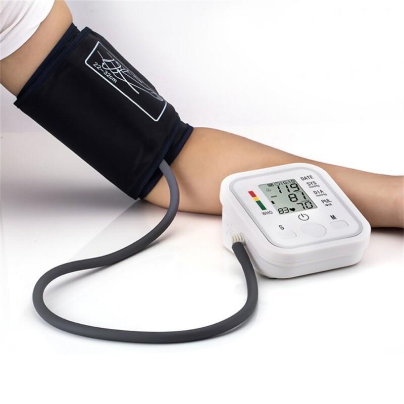 Portable Digital BP with Voice. Health Care Digital Upper Arm Blood Pressure Pulse Monitors Tonometer Portable Blood Pressure Meters Voice Sphygmomanometer - Image 3