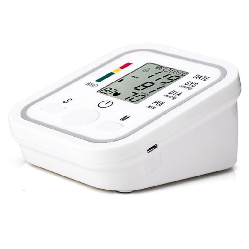 Portable Digital BP with Voice. Health Care Digital Upper Arm Blood Pressure Pulse Monitors Tonometer Portable Blood Pressure Meters Voice Sphygmomanometer - Image 6