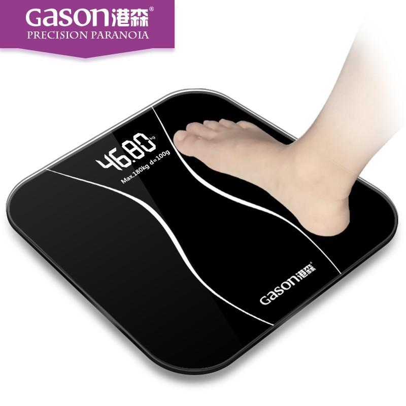 GASON A2 Bathroom Floor Scales Smart Household Electronic Digital Body Bariatric LCD 180kg=400lb/0.1kg - Image 2