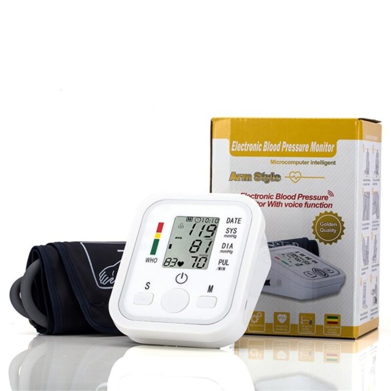 Portable Digital BP with Voice. Health Care Digital Upper Arm Blood Pressure Pulse Monitors Tonometer Portable Blood Pressure Meters Voice Sphygmomanometer - Image 7