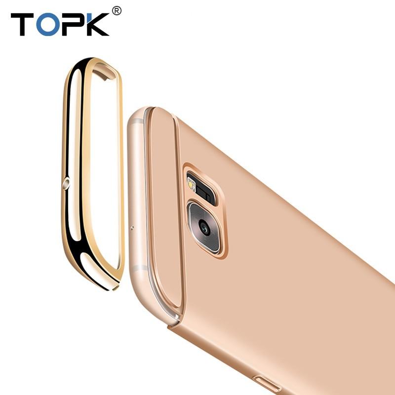 For Samsung S7 Case, Original Luxury Plating Anti-Knock Plastic Phone Protective For Samsung Galaxy S7 edge Case - Image 4