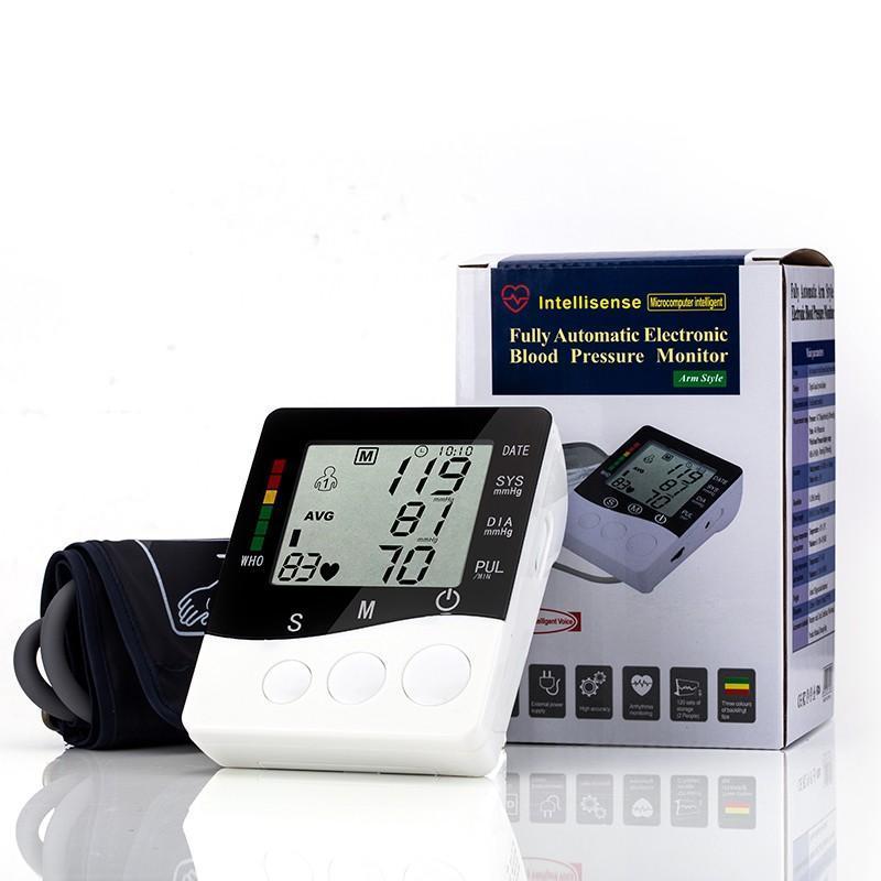 Large LCD Digital Upper Arm Blood Pressure Monitor Portable Health Care Monitor Blood Pressure Meter - Image 4