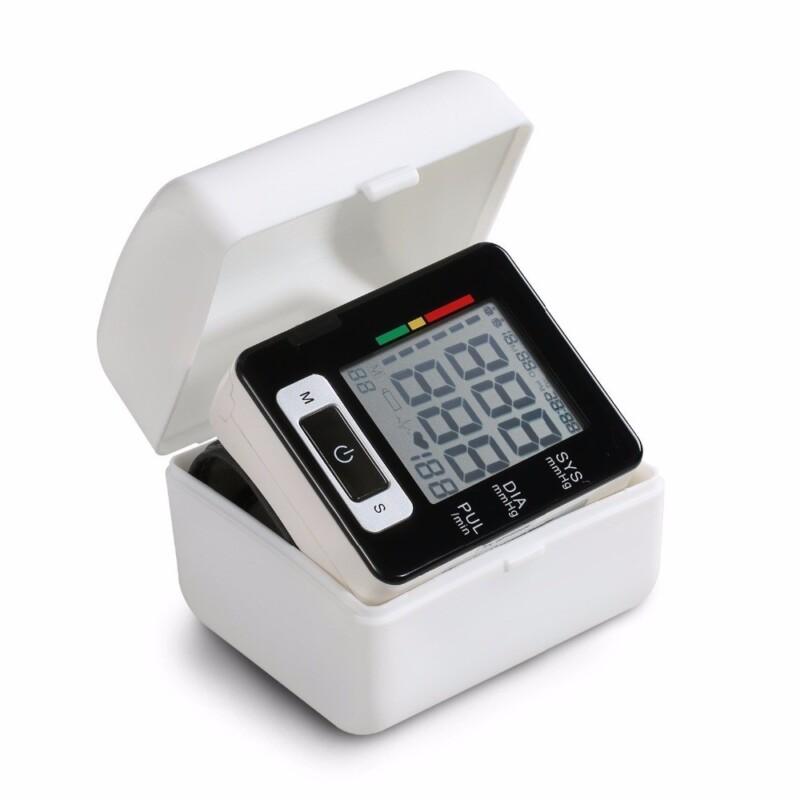 Digital Wrist Blood Pressure Monitor Portable Automatic Sphygmomanometer Blood Pressure Meter And LCD Digital Finger Oximeter - Image 3