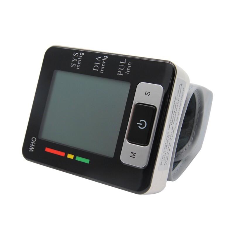 Digital Wrist Blood Pressure Monitor Portable Automatic Sphygmomanometer Blood Pressure Meter And LCD Digital Finger Oximeter - Image 2