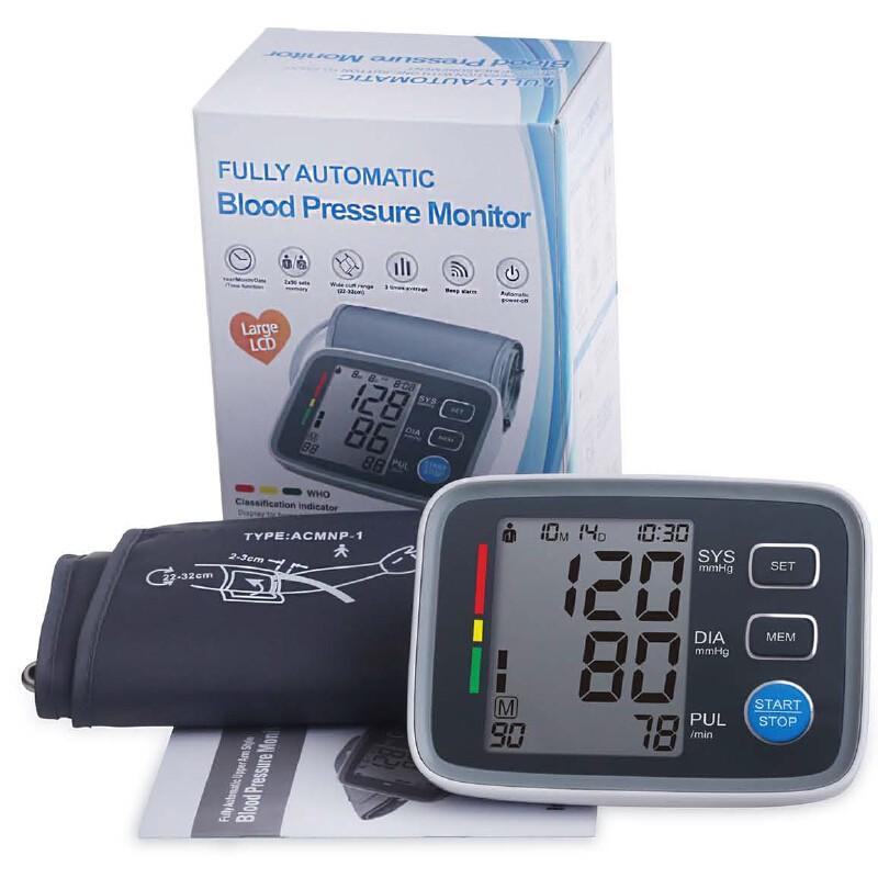 Digital Blood Pressure Monitor Tonometer Sphygmomanometer Pulsometros Health Monitor - Image 2