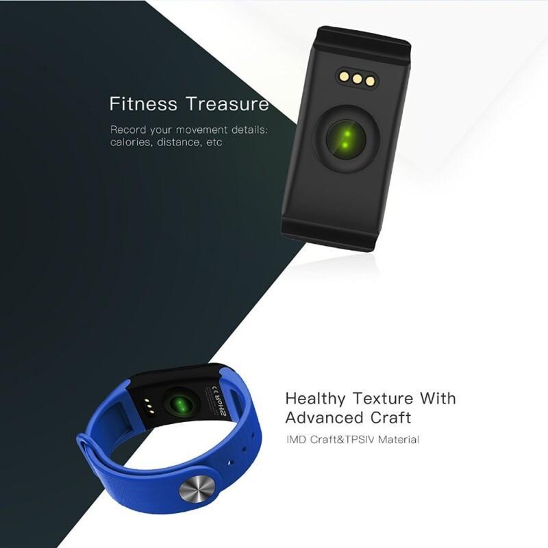 Smart Wristband Blood Pressure Bracelet Watch Heart Rate Monitor Smart Band Health Fitness Tracker for Android iOS - Image 6