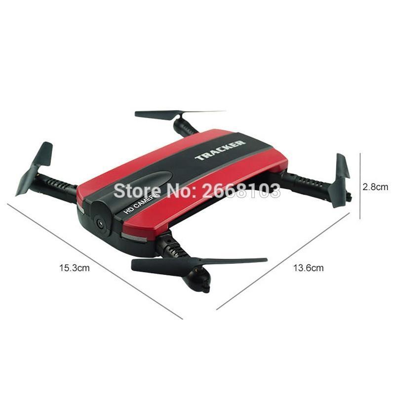 Tracker Selfie Pocket Drone Altitude Hold Foldable Mini RC Quadcopter WIFI FPV Camera Helicopter Headless - Image 4