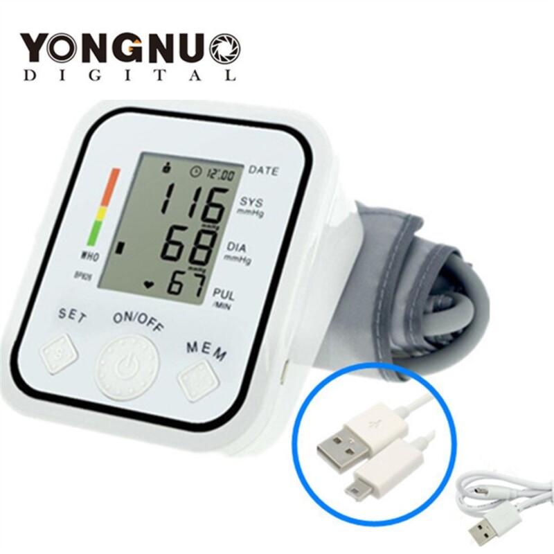 Digital Upper Arm Blood Pressure Pulse Monitor Household Tonometer Portable Health Care Meter Sphygmomanometer Medical Equipment - Image 3