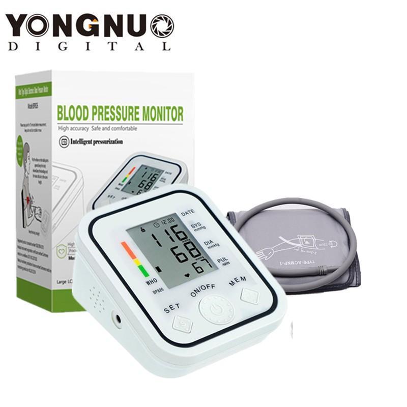 Digital Upper Arm Blood Pressure Pulse Monitor Household Tonometer Portable Health Care Meter Sphygmomanometer Medical Equipment - Image 4