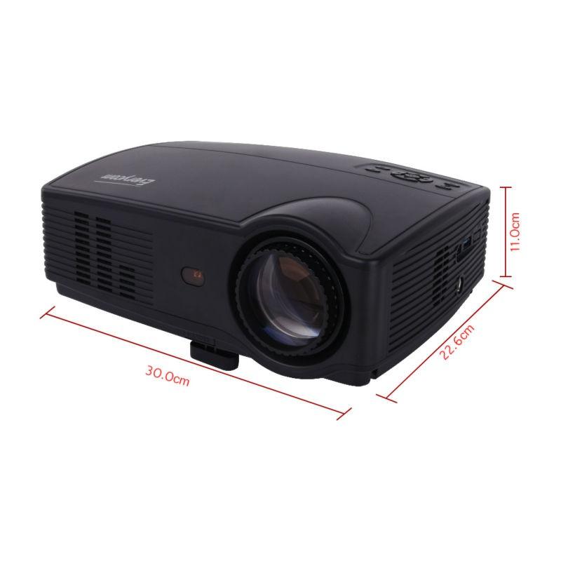 HD Projector 3500 Lumens 1280x800 LCD TV Full HD Video Home Theater Multimedia HDMI/VGA/ AV/ATV - Image 4