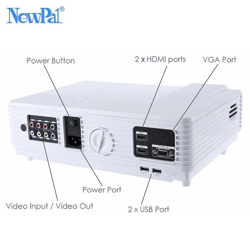 5000 Lumens 3D Home Projector Support 1920x1080 Pixels Video TV Android WIFI Projector - Image 7