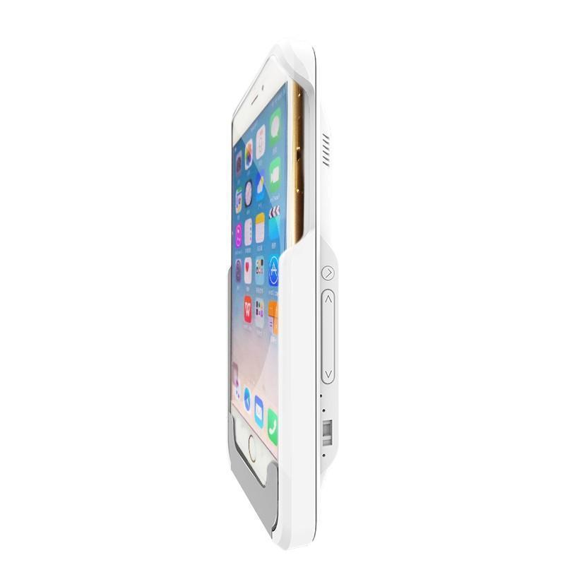 Mini TV Micro DLP Portable Pocket Smartphone Projector Bluetooth HD Video 1080P HDMI For Ipad IPhone 6/7 White IOS - Image 3