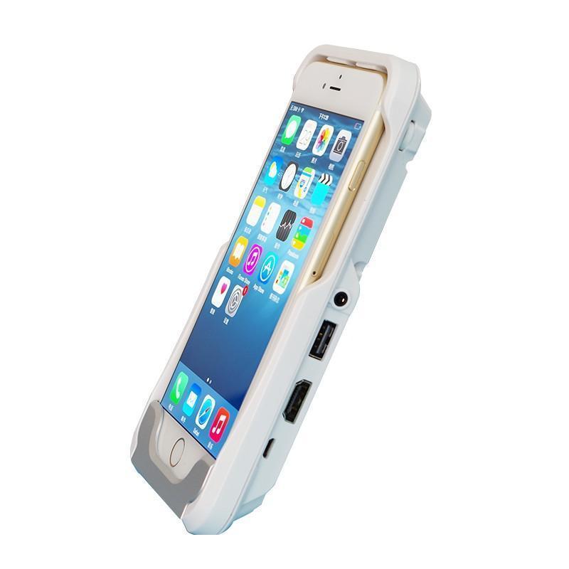 Mini TV Micro DLP Portable Pocket Smartphone Projector Bluetooth HD Video 1080P HDMI For Ipad IPhone 6/7 White IOS - Image 7