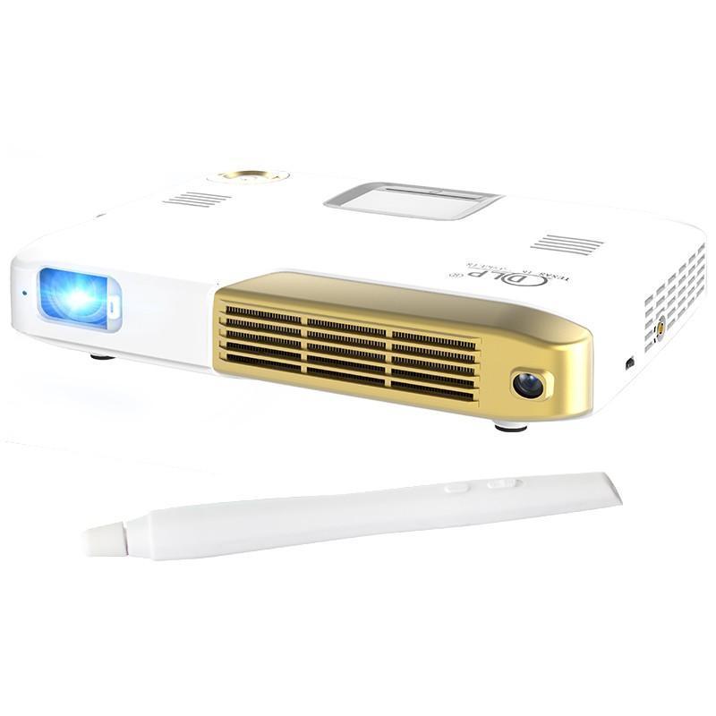 Micro Touch Screen Projector Full HD 1080p MINI LED Android Portable Projection DLP 4K - Image 6