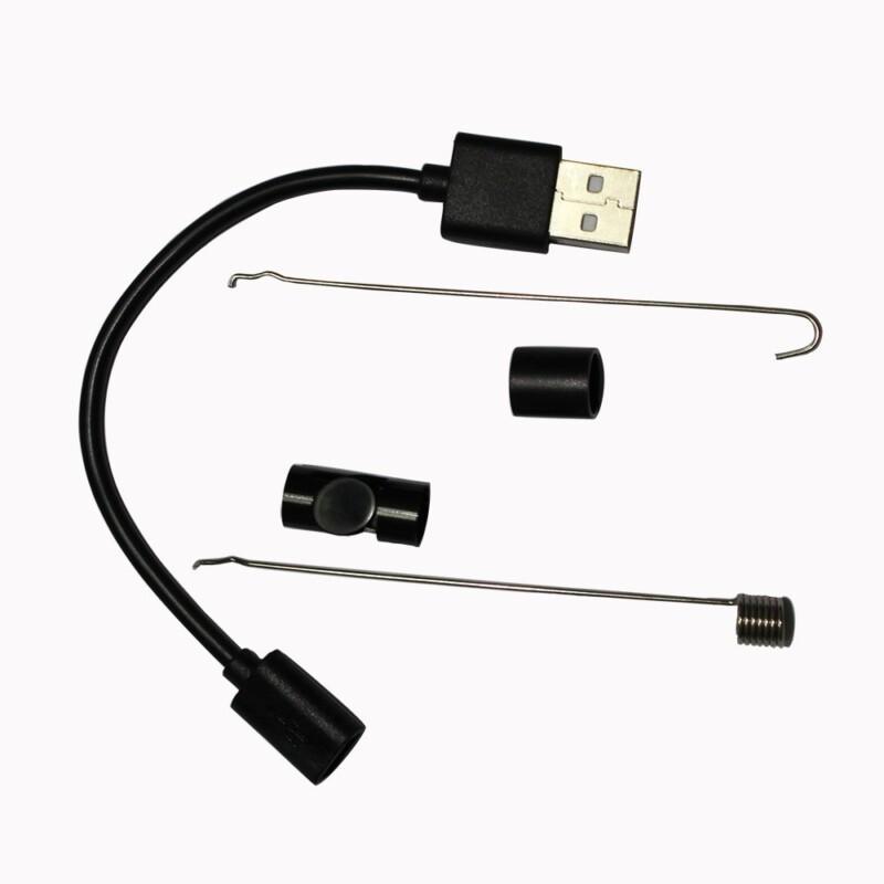 5.5mm Len 6 Leds Waterproof OTG UVC Snake Borescope USB Endoscope Android Camera 2M Cable 2IN1 Not IP Camera - Image 4