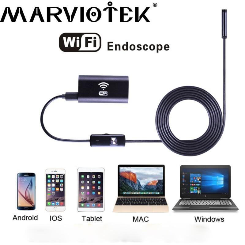 8mm Dia 1/2/3.5/5 M USB Wireless WiFi Endoscope IOS Android Camera PC 720p 6 LED Mini Camera Iphone Endoscope Security Camera - Image 2