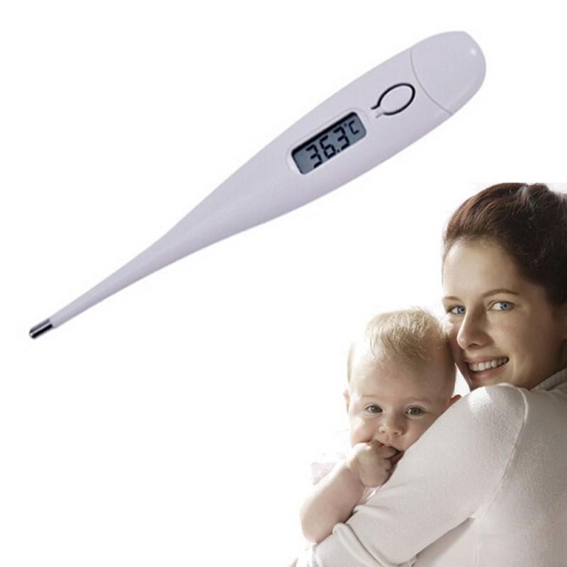 Mercury Temperature Baby Electronic Digital Thermometer Babycare Kid Display With Head Ears Forehead Oral Anal Armpit Thermometer - Image 3