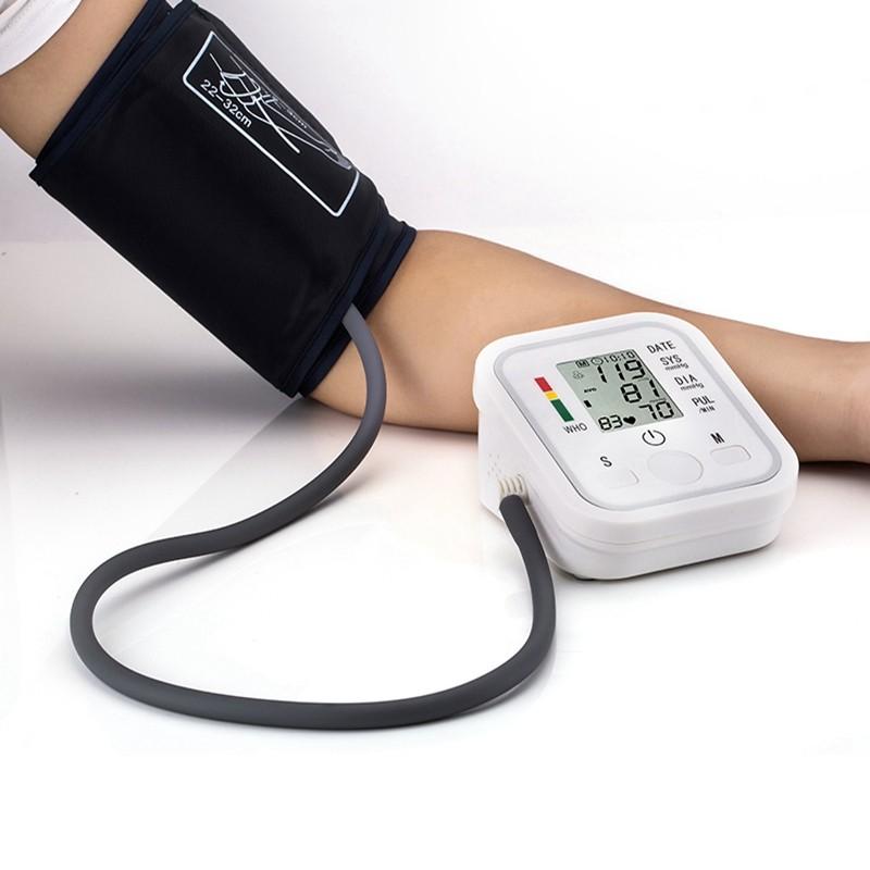 Digital Upper Arm Blood Pressure Pulse Monitor Tonometer Portable Sphygmomanometer - Image 3