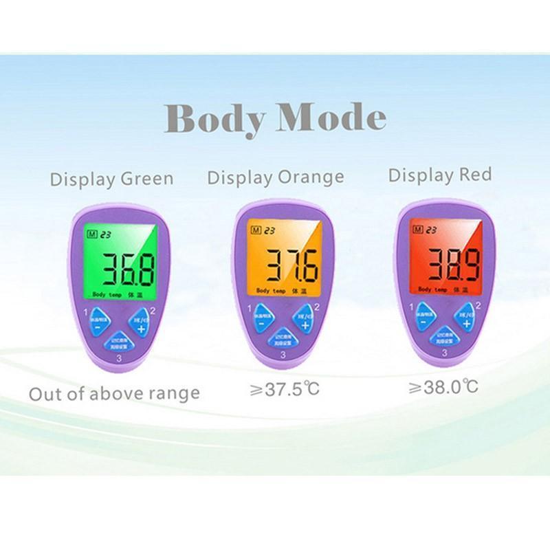 Diagnostic-Tool Digital Thermometer For Baby Adult Non Contact Infrared Thermometer Body Temperature Measure 3-Color Backlight - Image 5