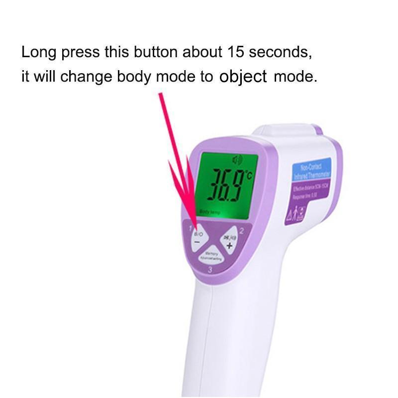 Diagnostic-Tool Digital Thermometer For Baby Adult Non Contact Infrared Thermometer Body Temperature Measure 3-Color Backlight - Image 4