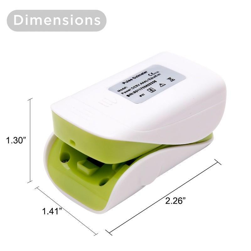 Finger Pulse Oximeter SpO2 Saturation Meter Pulse - Image 3