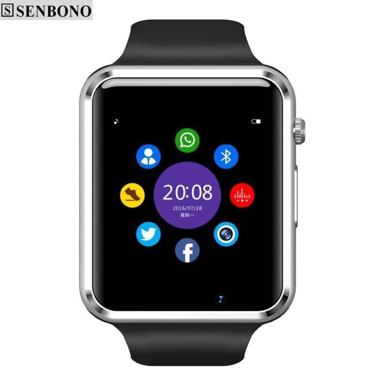 Smart Wrist Watch Bluetooth Sport Pedometer With SIM Camera Smartwatch For  Android Smartphone - Image 3