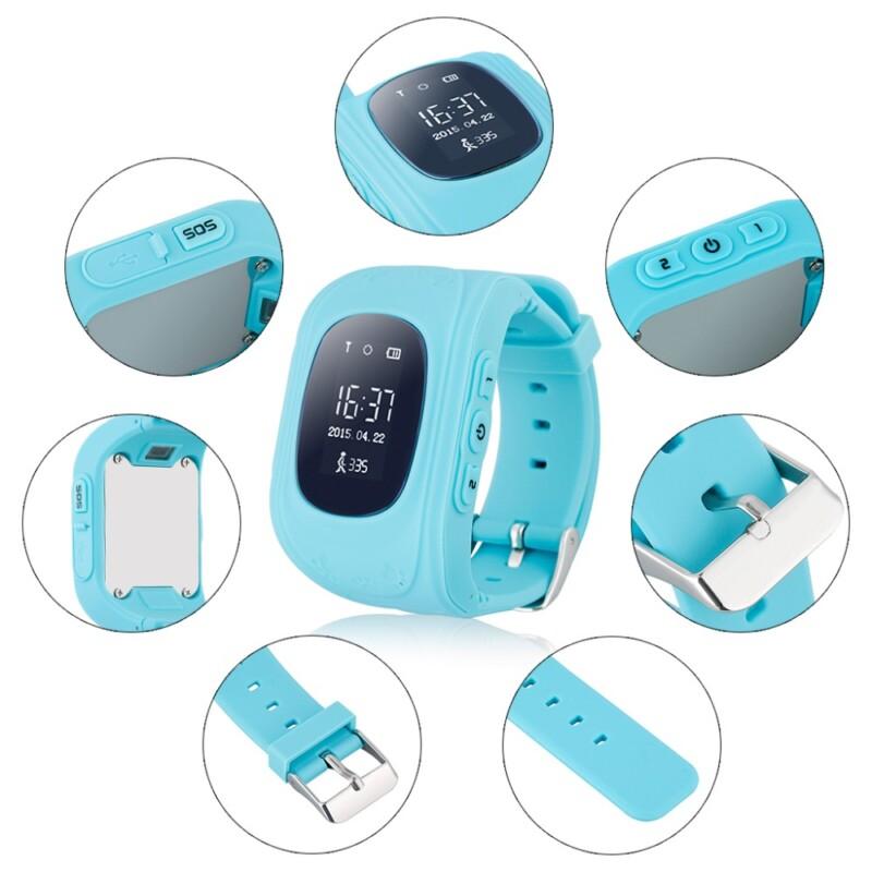 GPS Smart Kid Safe Smart Watch SOS Call Location Finder Locator Tracker for Child Anti Lost Monitor Baby Son - Image 4