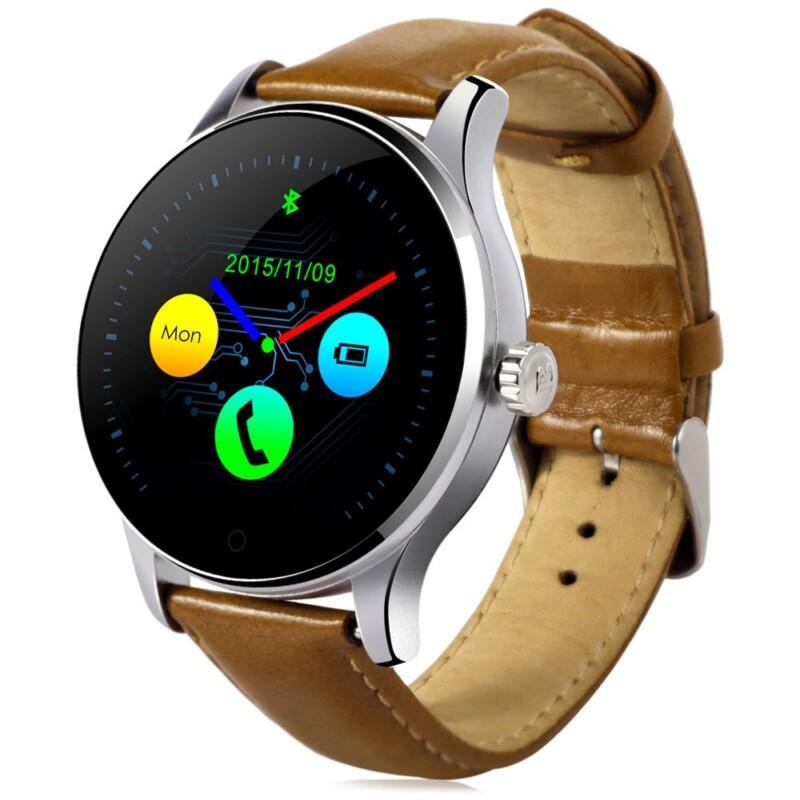 K88H Smart Watch 1.22 Inch IPS Round Screen Support Sport Heart Rate Monitor Bluetooth SmartWatch For Apple Huawei IOS Android - Image 4