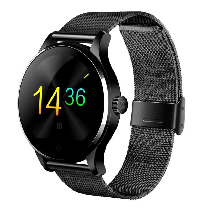 K88H Smart Watch 1.22 Inch IPS Round Screen Support Sport Heart Rate Monitor Bluetooth SmartWatch For Apple Huawei IOS Android - Image 2