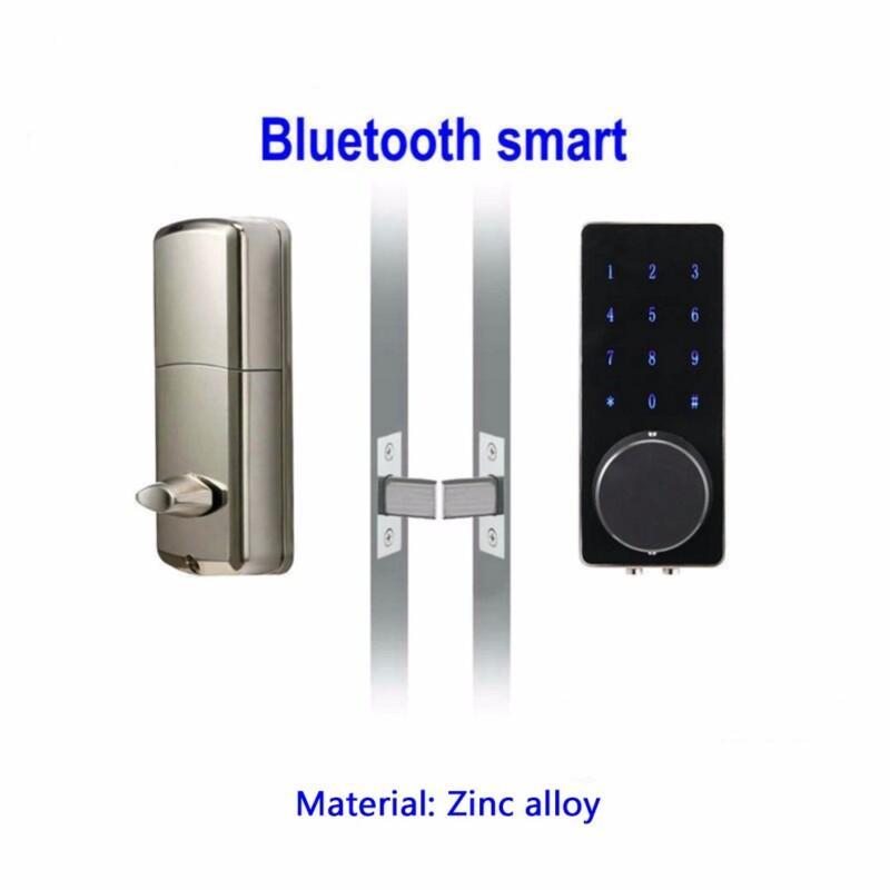 Smart Electronic Digital Door Lock Deadbolt Entrance With Key Remote Keypad for Home Hotels - Image 3