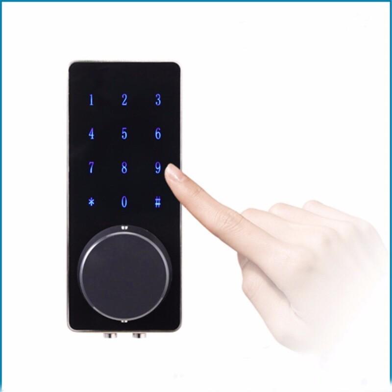 Smart Electronic Digital Door Lock Deadbolt Entrance With Key Remote Keypad for Home Hotels - Image 4