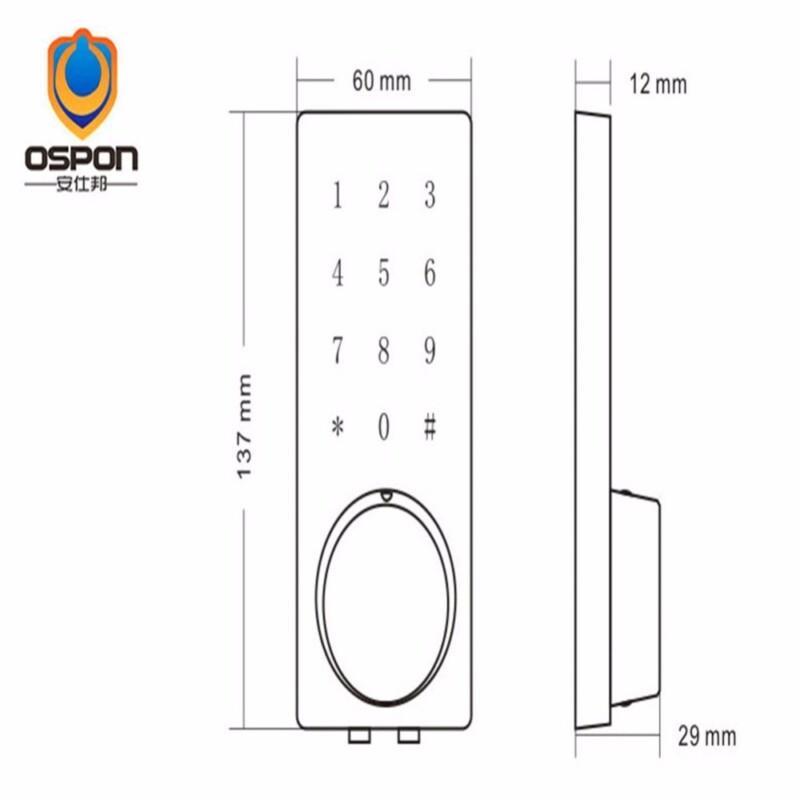 Smart Electronic Digital Door Lock Deadbolt Entrance With Key Remote Keypad for Home Hotels - Image 5