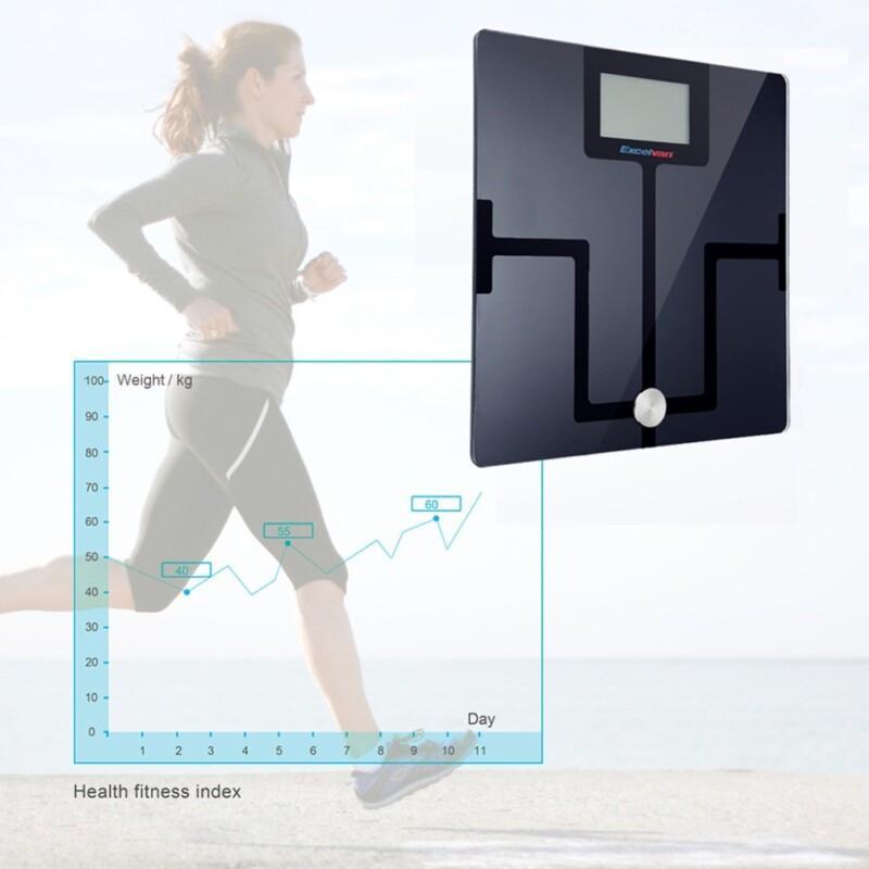 Digital Bluetooth Bathroom Body Fat Scale with App for iOS Android Devices Wireless Smart Body Analyzer - Image 5