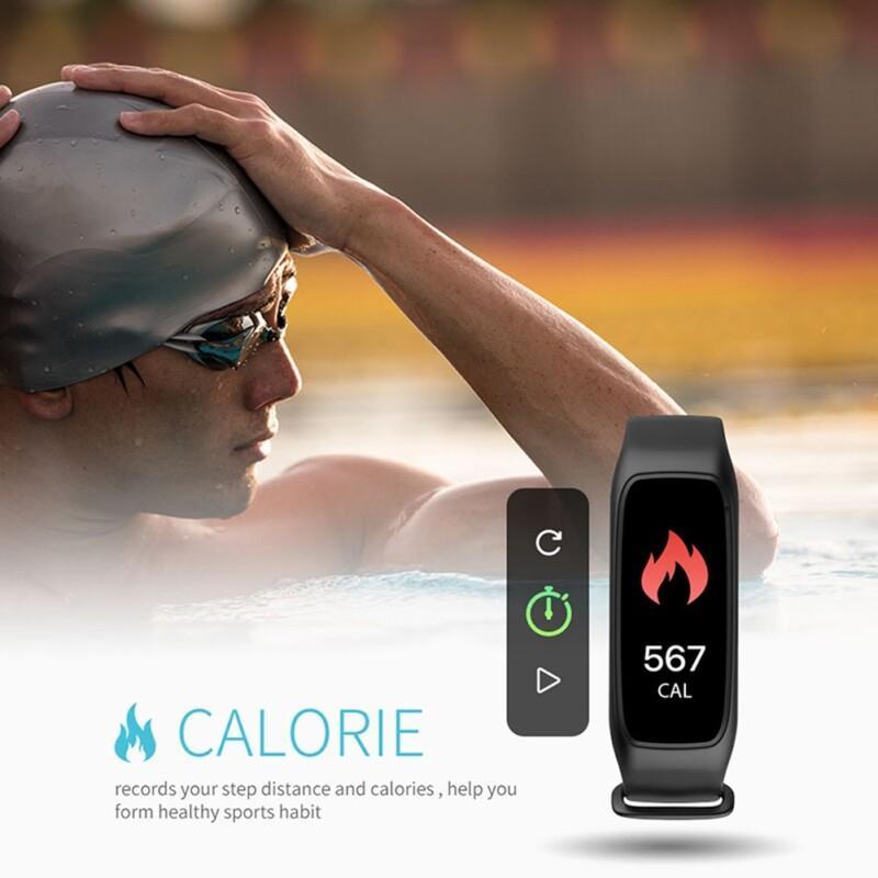 Bluetooth Smart Band Bracelet Cardio Dynamic Heart Rate Full Color Screen Pedometer Fitness Tracker Smart Watch Alarm Clock - Image 3