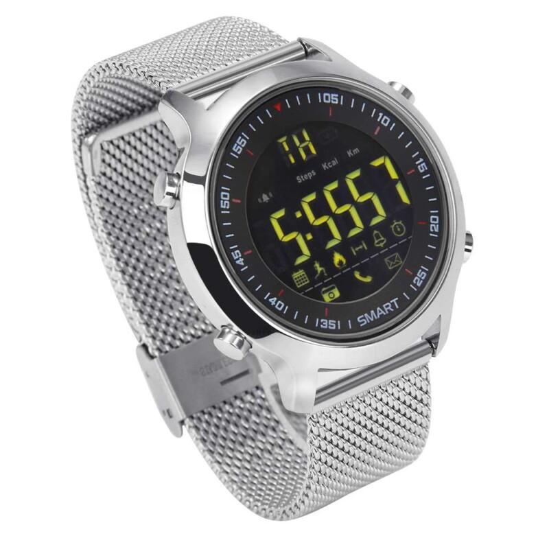 Smart Watch Men Sport Watch 5ATM Waterproof Bluetooth 4.0 SmartWatch Pedometer Call reminder Stopwatch - Image 3