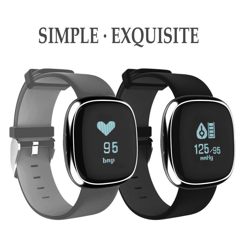 Business Affairs Smart Band P2 Blood Pressure Heart Rate Monitor Smart Bracelet Pedometer Sleep Fitness Tracker for Android IOS - Image 5