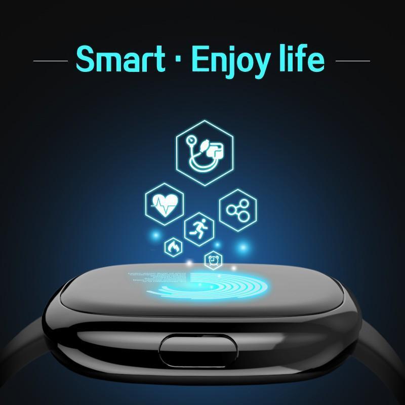 Business Affairs Smart Band P2 Blood Pressure Heart Rate Monitor Smart Bracelet Pedometer Sleep Fitness Tracker for Android IOS - Image 2