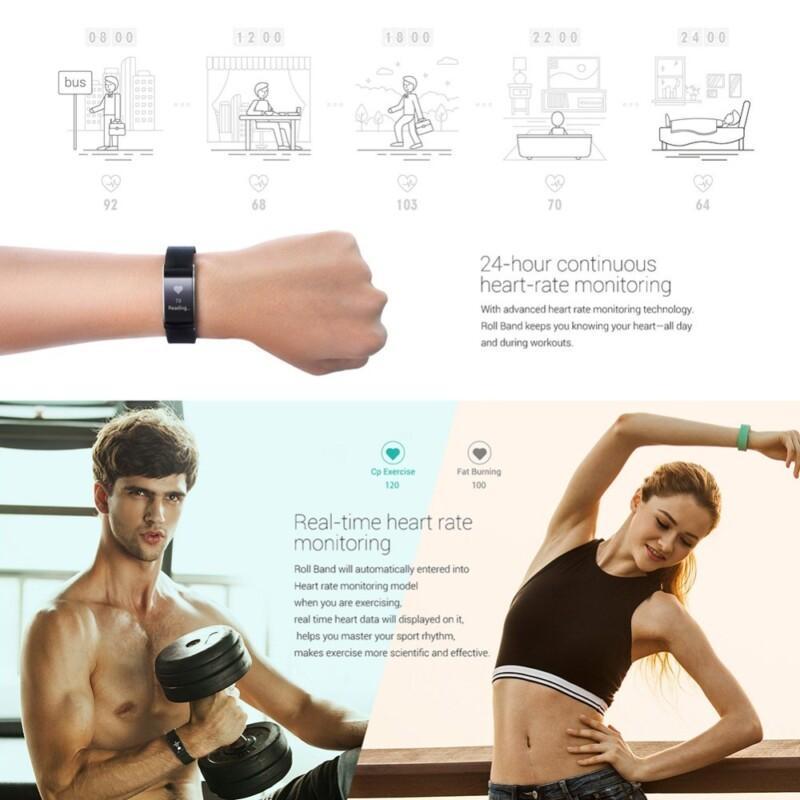 Pro Smart Wristband Heart Rate Monitor Smart Band Bracelet Fitness Tracker Watch Smartband for IOS Android Phones - Image 2
