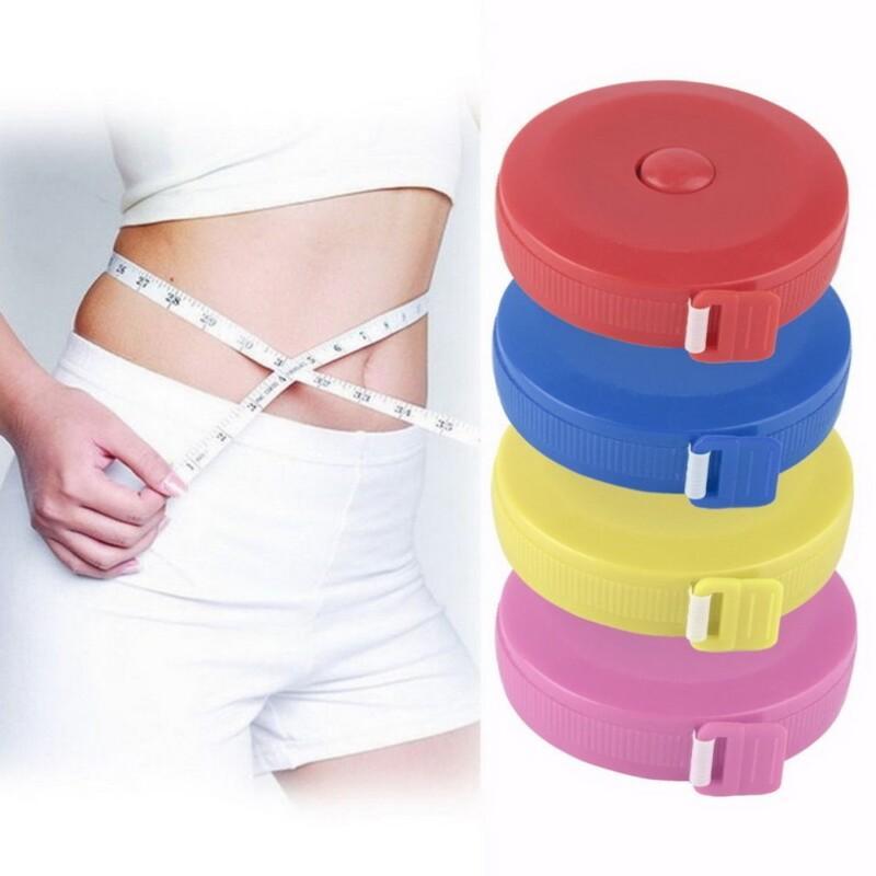 Body Fat Tester body Fat Monitor Measure for Women Men 60 Inch 1.5M Retractable Ruler Tape Measure Soft Flat Tape Measure Tools - Image 2