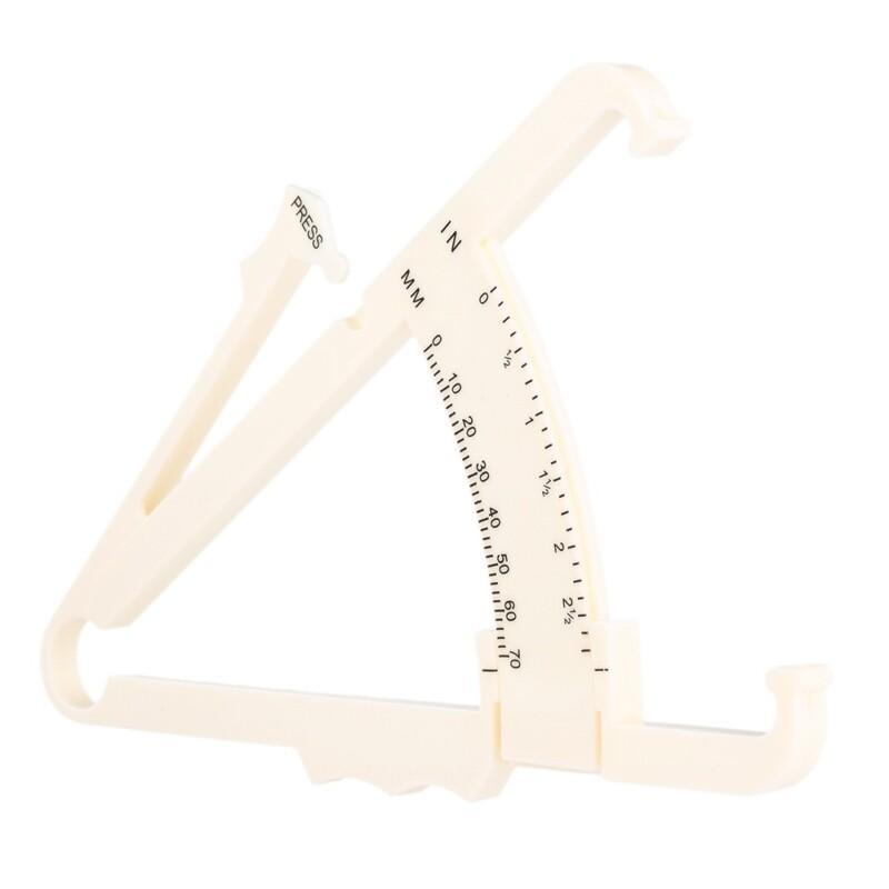 Skinfold Body Fat Caliper Set with Mass Measuring Tape Tester Fitness Weight Loss Muscle Measure Tester Measurement Tool At 70mm - Image 5