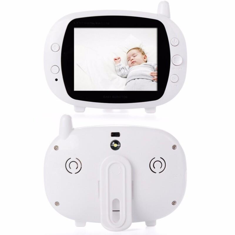 Wireless Baby Monitor  4CH 2 Way Talk IR Night Vision Temperature Monitoring Lullabies 3.5inch LCD Digital Baby Monitor Fetal Doppler - Image 2