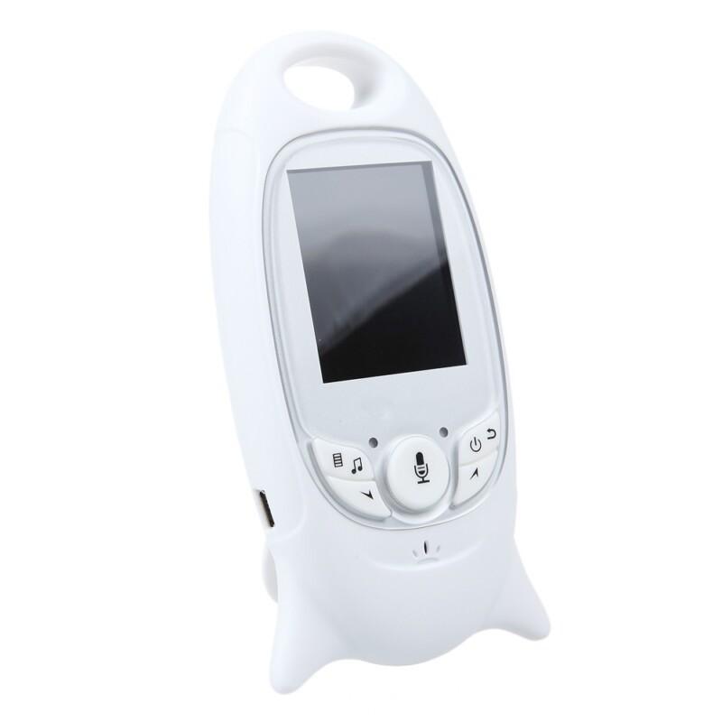 Two Way Audio Camera With 2.0 inch Monitor For Baby Portable Monitoring And Temperature Monitor With IR Night Vision Intercom 8 Lullabies - Image 3