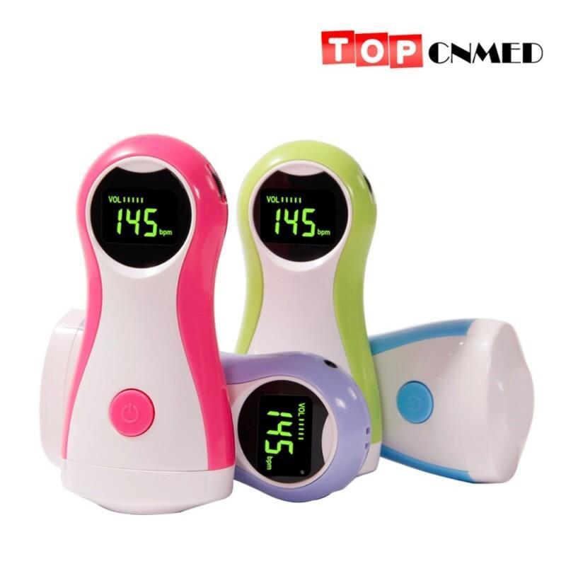 Cute Design LCD Screen Display Fetal Doppler Heart Monitor With Earphone Home Using for Pregnant - Image 5
