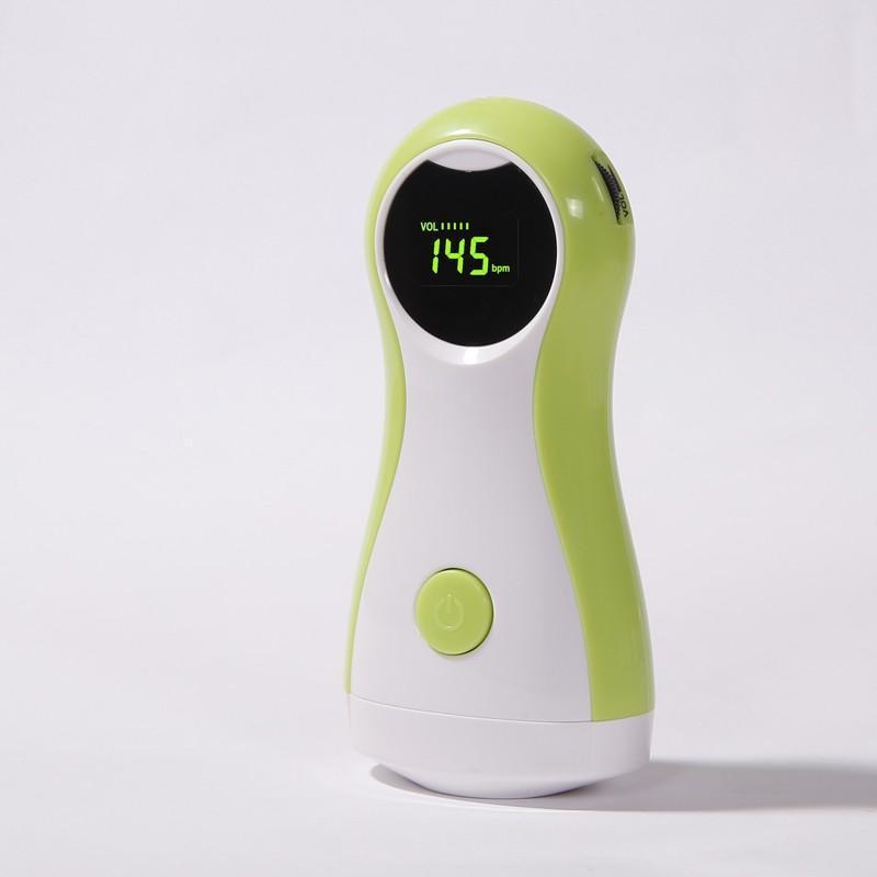 Cute Design LCD Screen Display Fetal Doppler Heart Monitor With Earphone Home Using for Pregnant - Image 3