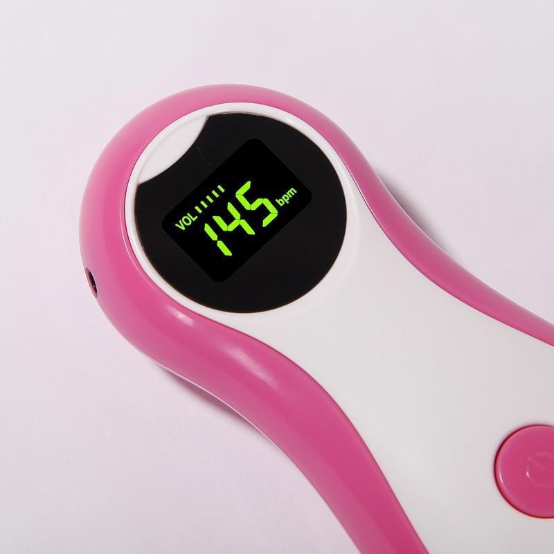Cute Design LCD Screen Display Fetal Doppler Heart Monitor With Earphone Home Using for Pregnant - Image 4