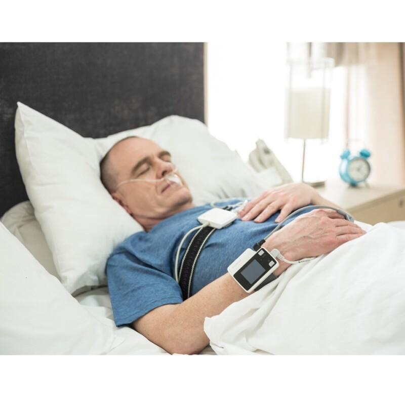 Sleep Diagnosis PolyWatch CPAP For Patient's Clinical Medical Home Care Available With Cannual TF Card Black Bag - Image 6