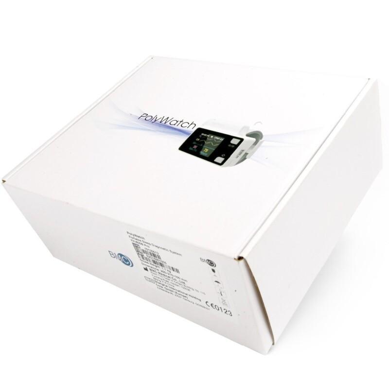 Sleep Diagnosis PolyWatch CPAP For Patient's Clinical Medical Home Care Available With Cannual TF Card Black Bag - Image 4