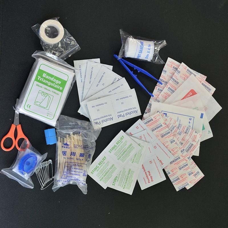 Safe Camping Hiking Car First Aid Kit Medical Emergency Kit Treatment Pack Outdoor Wilderness Survival 120pcs/pack  - Image 6