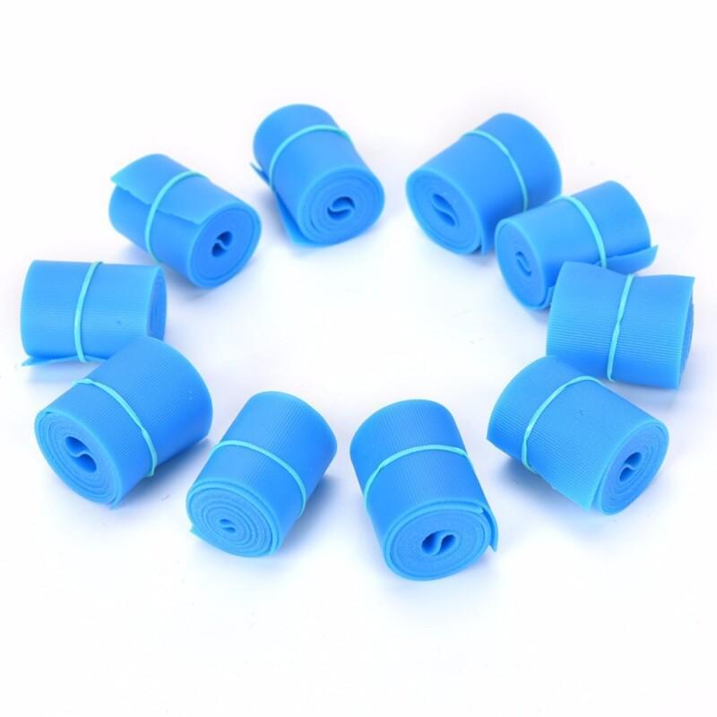 Practical First Aid Supplies Blue Latex Medical Tourniquet Outdoor Emergency Necessities Stop Bleeding Strap 10pcs  - Image 5