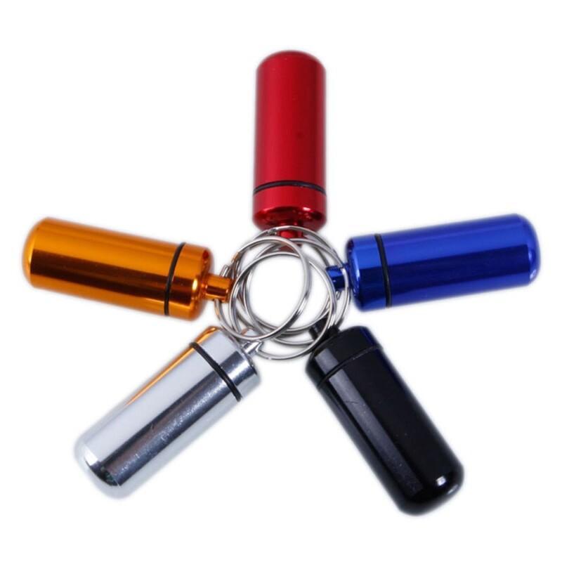 Mini Pocket Medicine Bottles Waterproof Pill Bottle First Aid Kit Outdoor Camping Equipment Keychain Emergency Survival Tool - Image 4